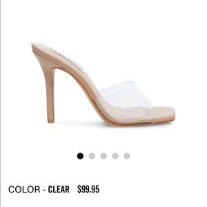 Steve Madden signal clear heels